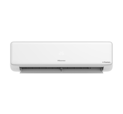 Hisense Phantom Split AC, 18,400 BTU, Wi-Fi, Cold Only.